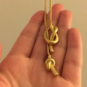 Madewell Jewelry - Madewell gold knot necklace Madewell Jewelry - Madewell gold knot necklace